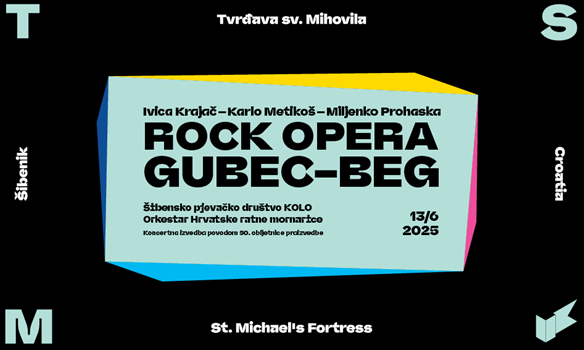 Koncertna izvedba rock opere Gubec-Beg na Tvrđavi sv. Mihovila