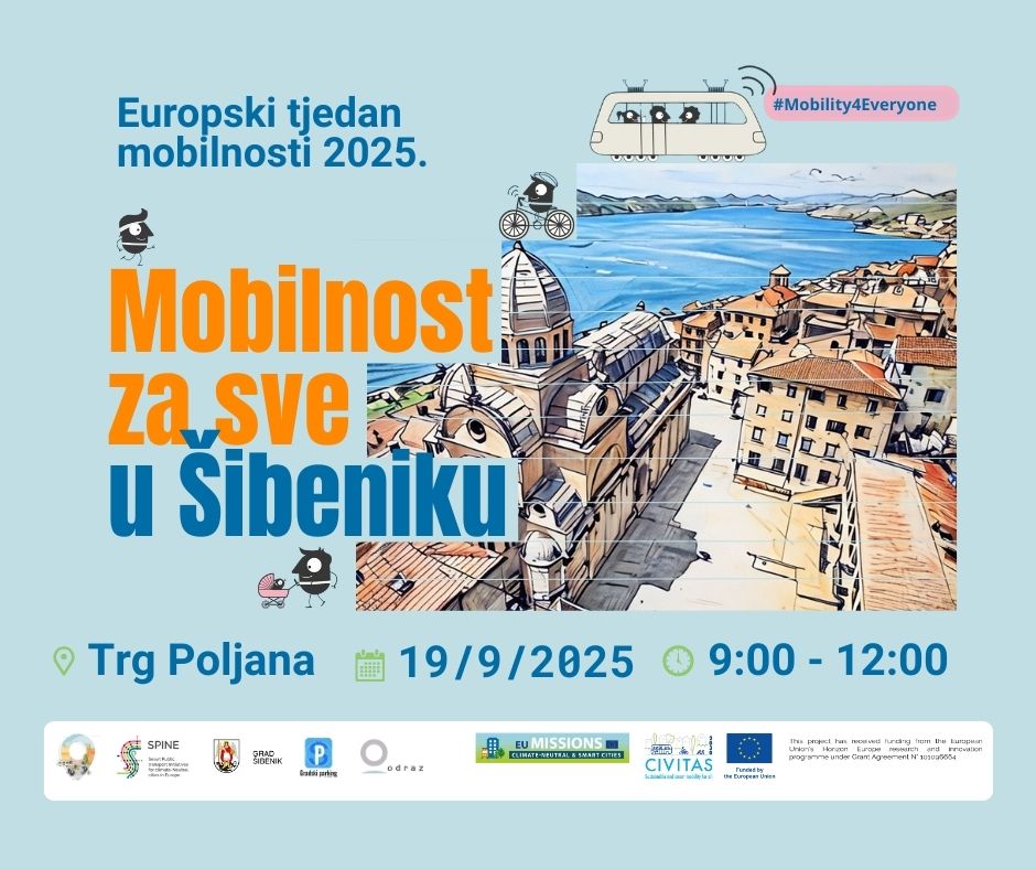 Europski tjedan mobilnosti 2025. u petak na šibenskoj Poljani 