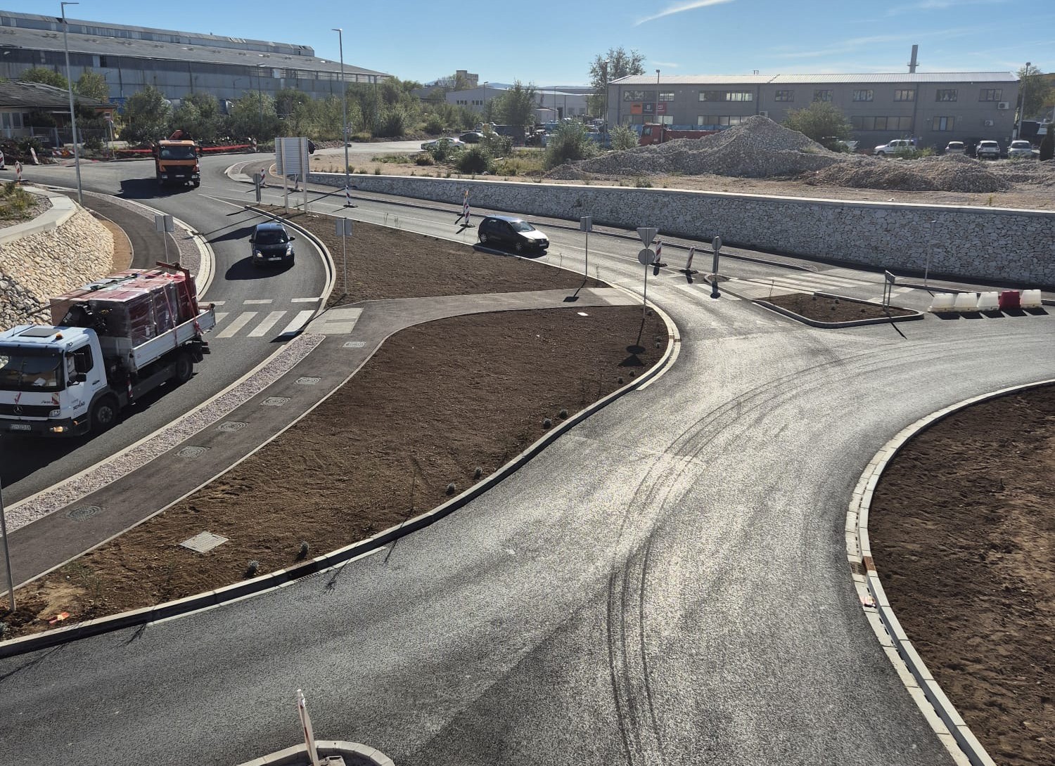 Radovi na rekonstrukciji državne ceste DC8 i Ulice Velimira Škorpika