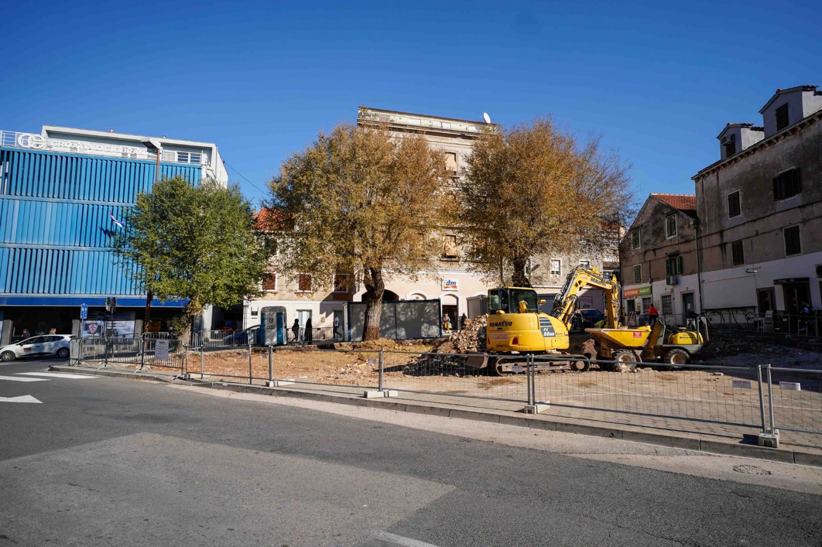 Do proljeća kompletno uređenje prostora Vanjskog: Više zelenila, nove hortikulturne površine, pergole i podno popločanje