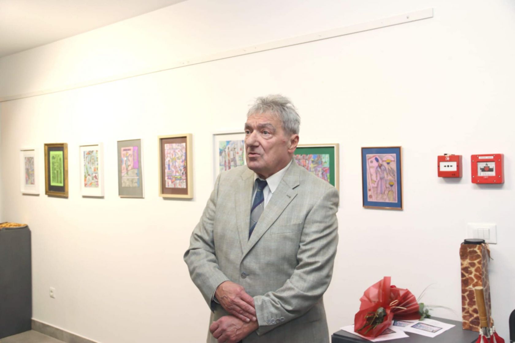 U „Civitas Cacri“ otvorena izložba „Dodir svjetova“ Saše Georgievskog