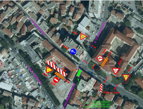 Privremena regulacija prometa u Ulici Jerolima Milete