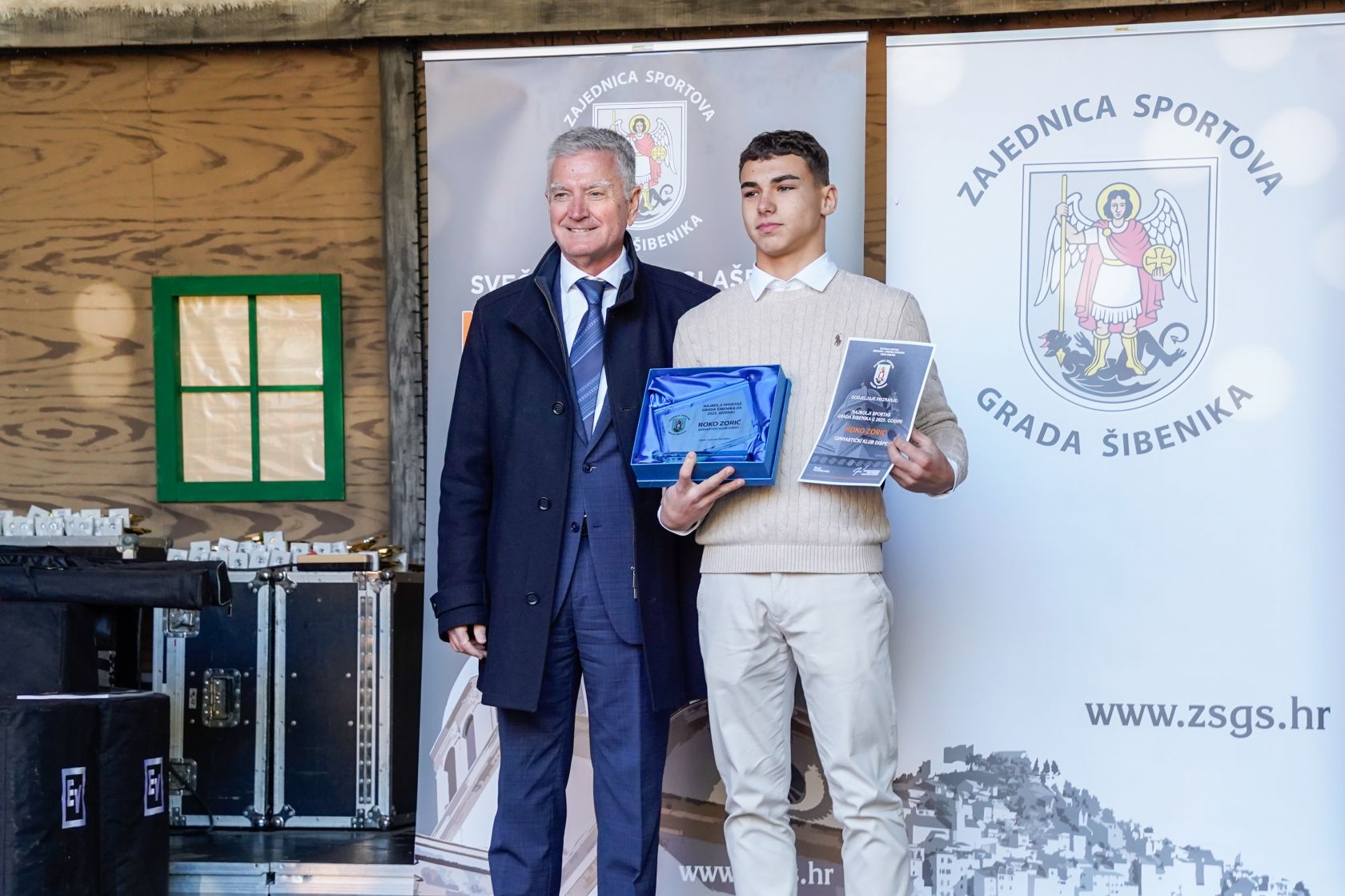 Šibenik proglasio najbolje sportaše u 2025. godini – titulu ponijeli Roko Zorić i Kiara Radnić