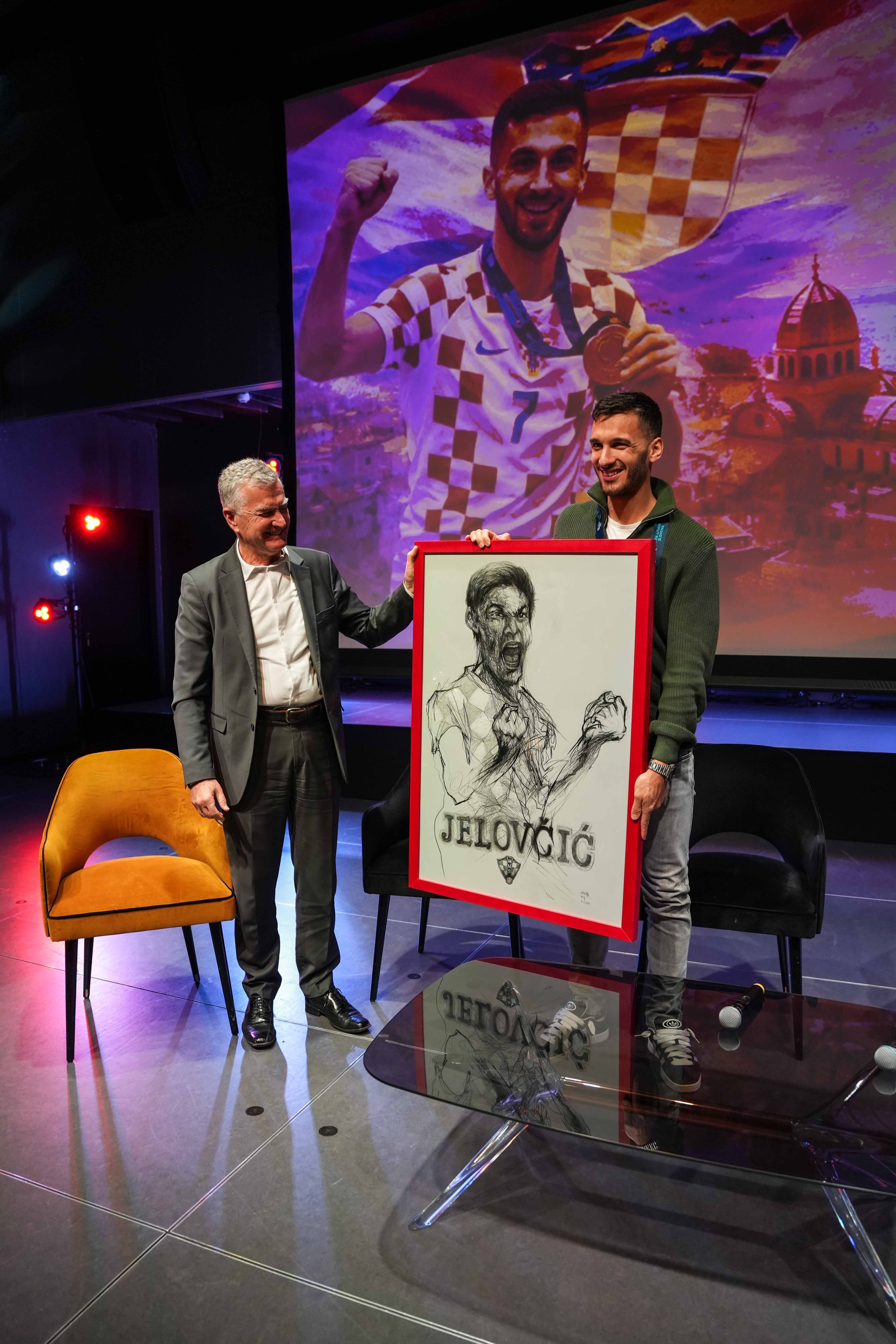 Svečani doček kapetana Franca Jelovčića nakon povijesne bronce na Europskom prvenstvu