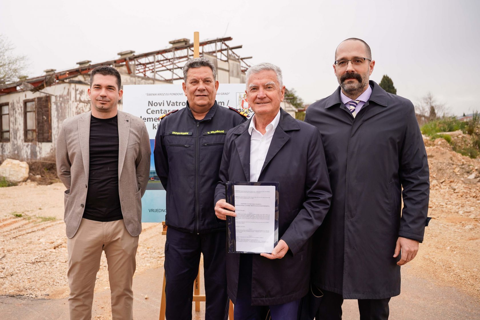 Šibenik dobiva novi Vatrogasni dom:  Radovi na izgradnji počinju za deset dana