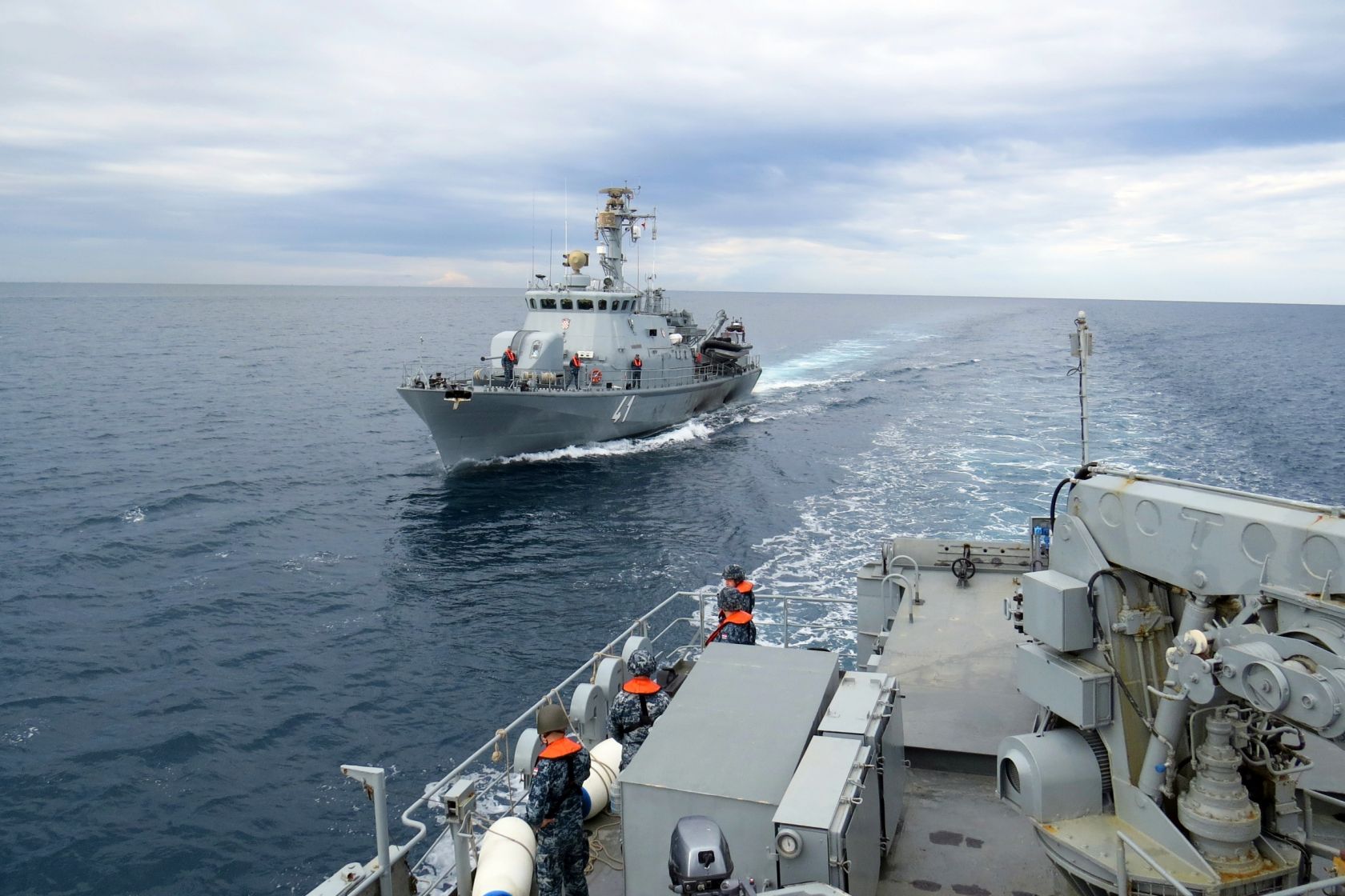  Hrvatska ratna mornarica provodi vojnu vježbu na području Rogoznice, Zečeva i Žirja