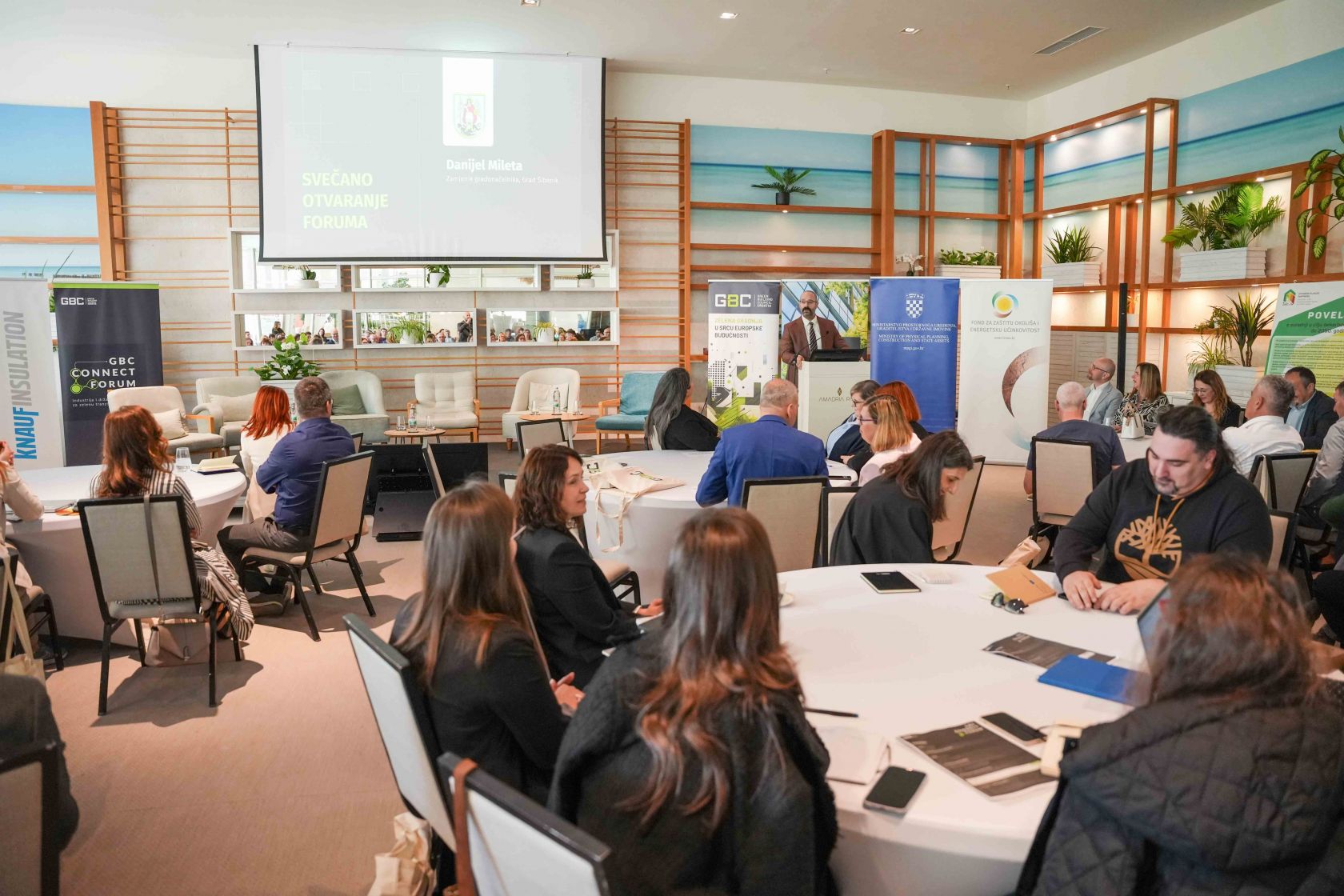 Zamjenik gradonačelnika sudjelovao na otvorenju GBC Connect foruma u Šibeniku