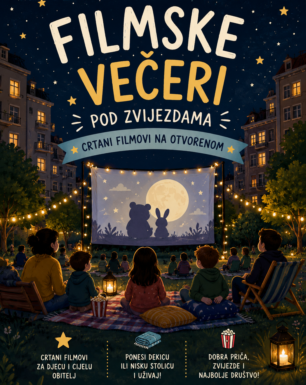 Ljetno kino na Baldekinu – filmske večeri pod zvijezdama!