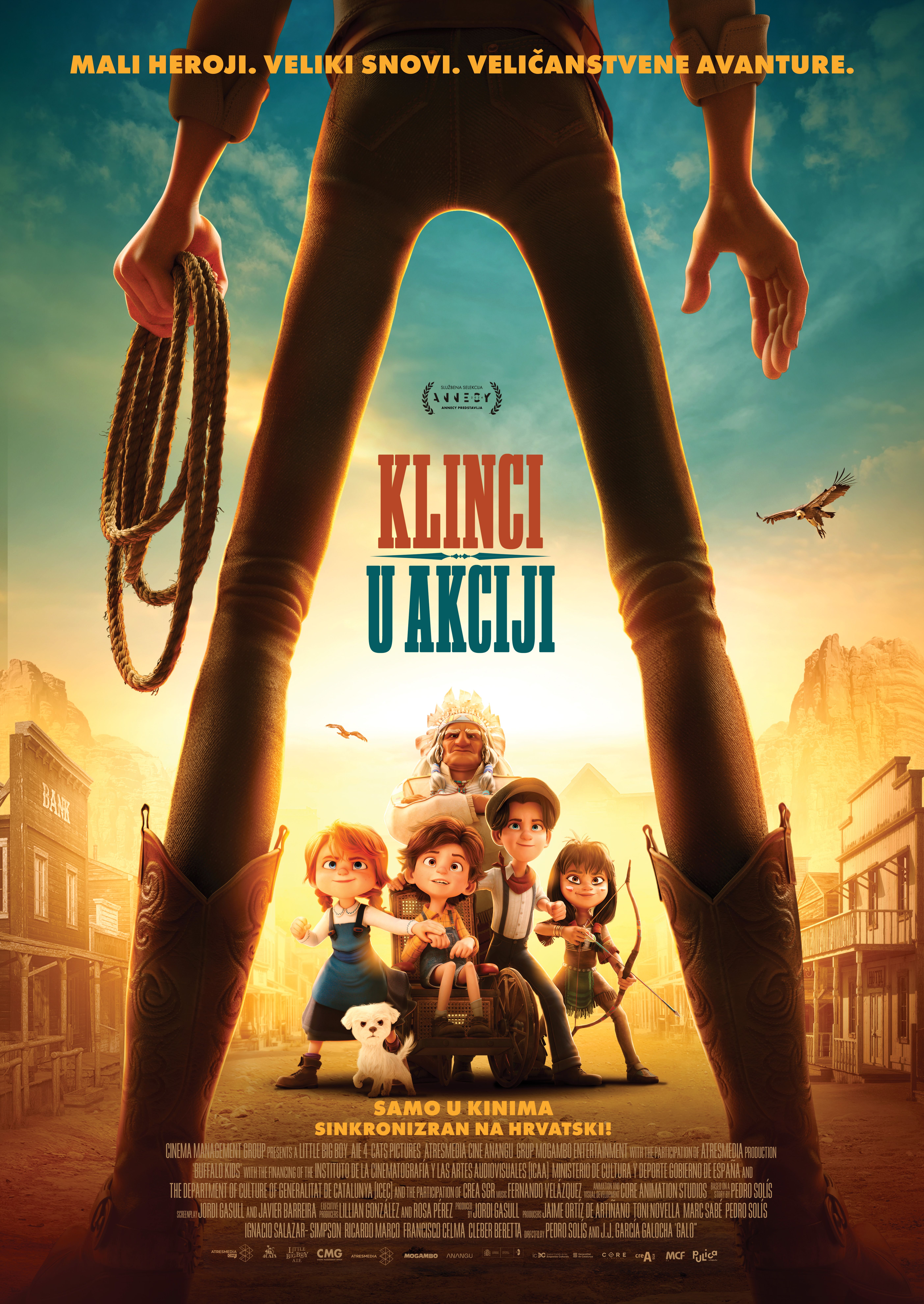 Ljetno kino na Baldekinu završava sezonu uz animirani film „Klinci u akciji“