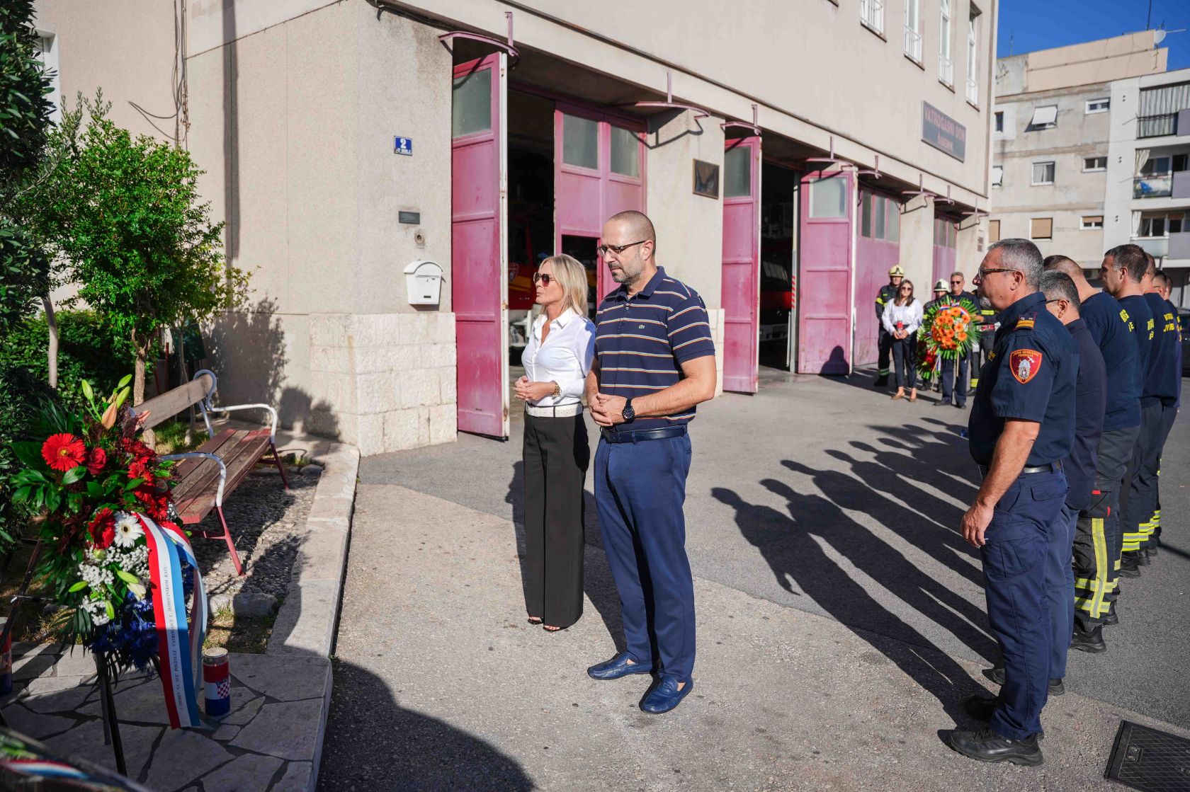 Položeni vijenci za vatrogasce poginule u Domovinskom ratu 