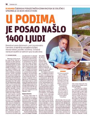 U Podima je posao našlo 1400 ljudi