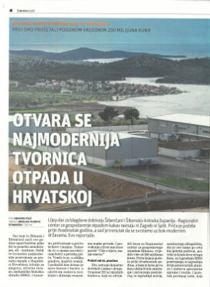 Otvara se najmodernija tvornica otpada u Hrvatskoj
