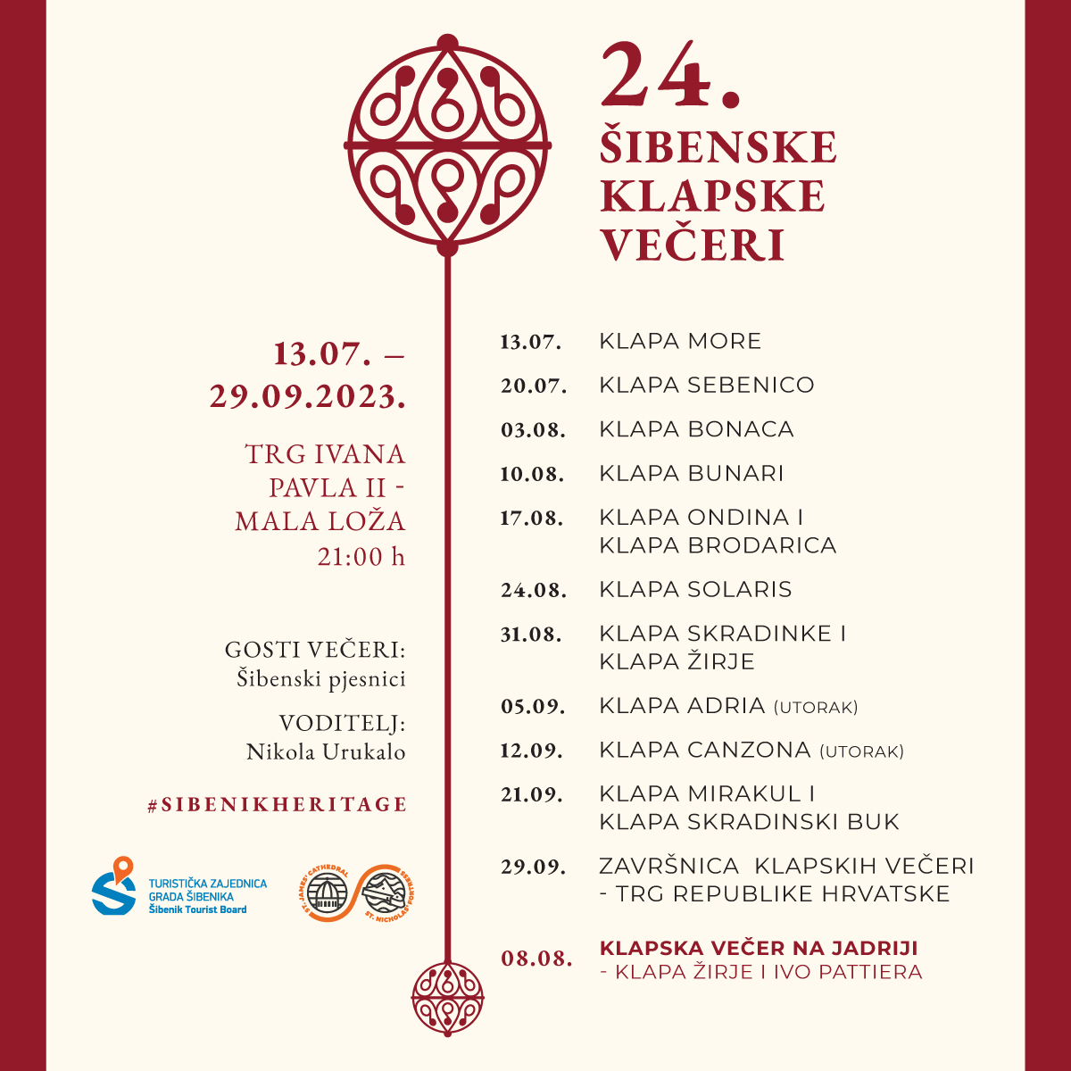 Šibenske klapske večeri 